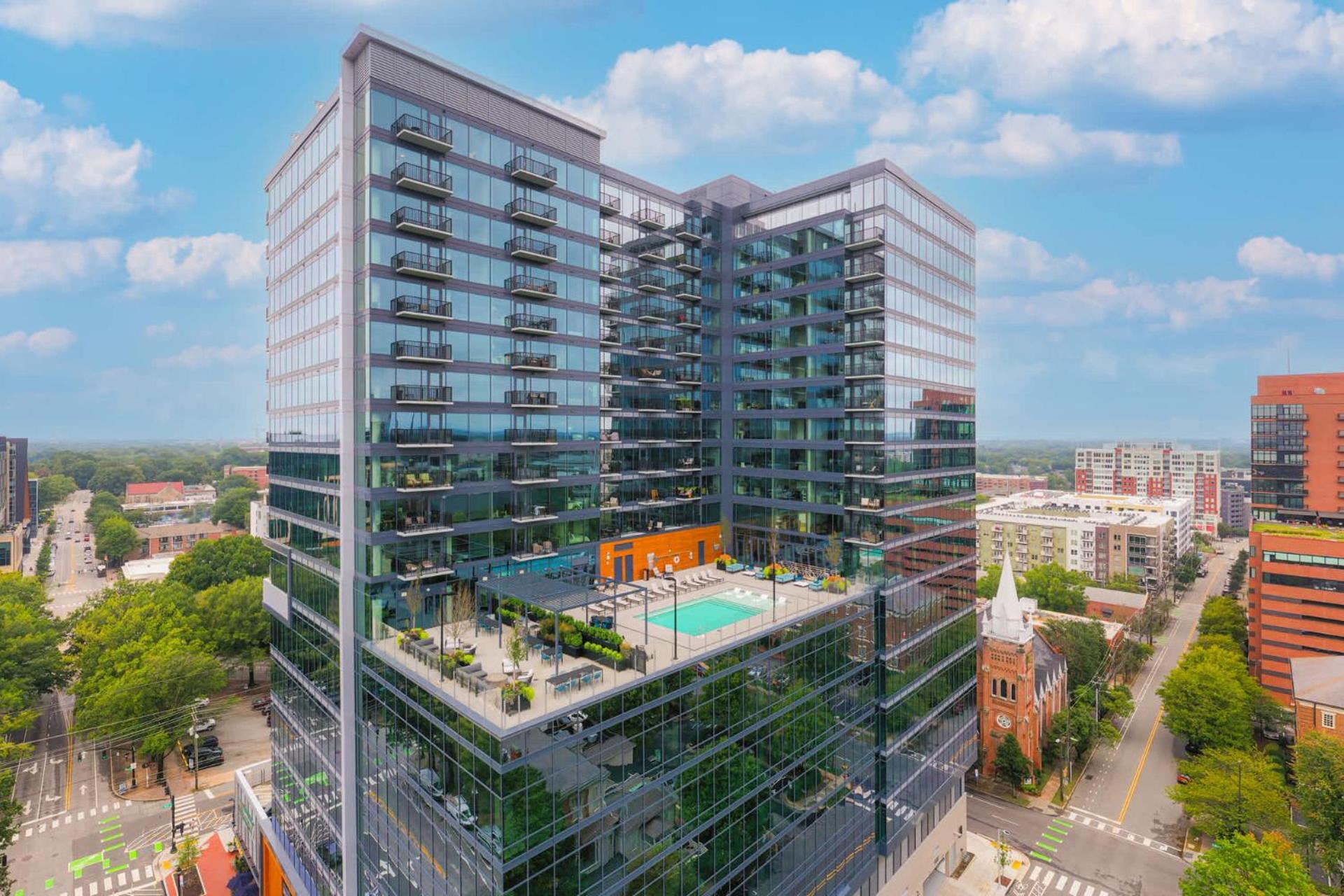 High-Rise Apt Raleigh Free Parking & Sunset View 1 エクステリア 写真